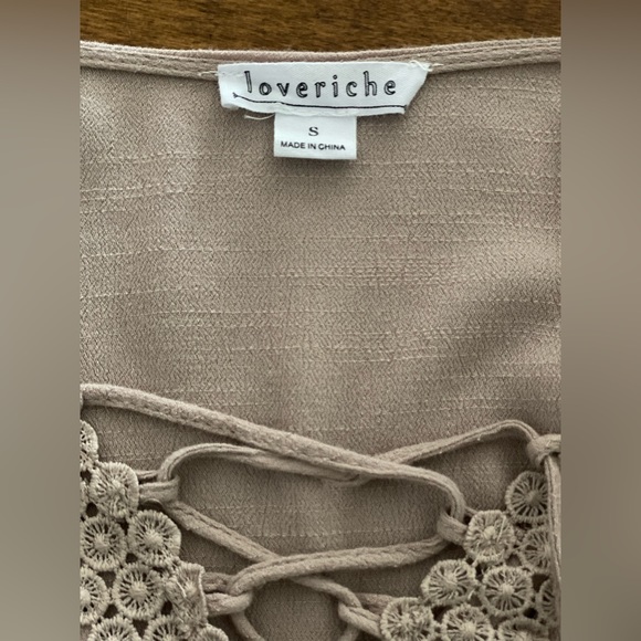 Loveriche trendy spring top Size S - Picture 3 of 3